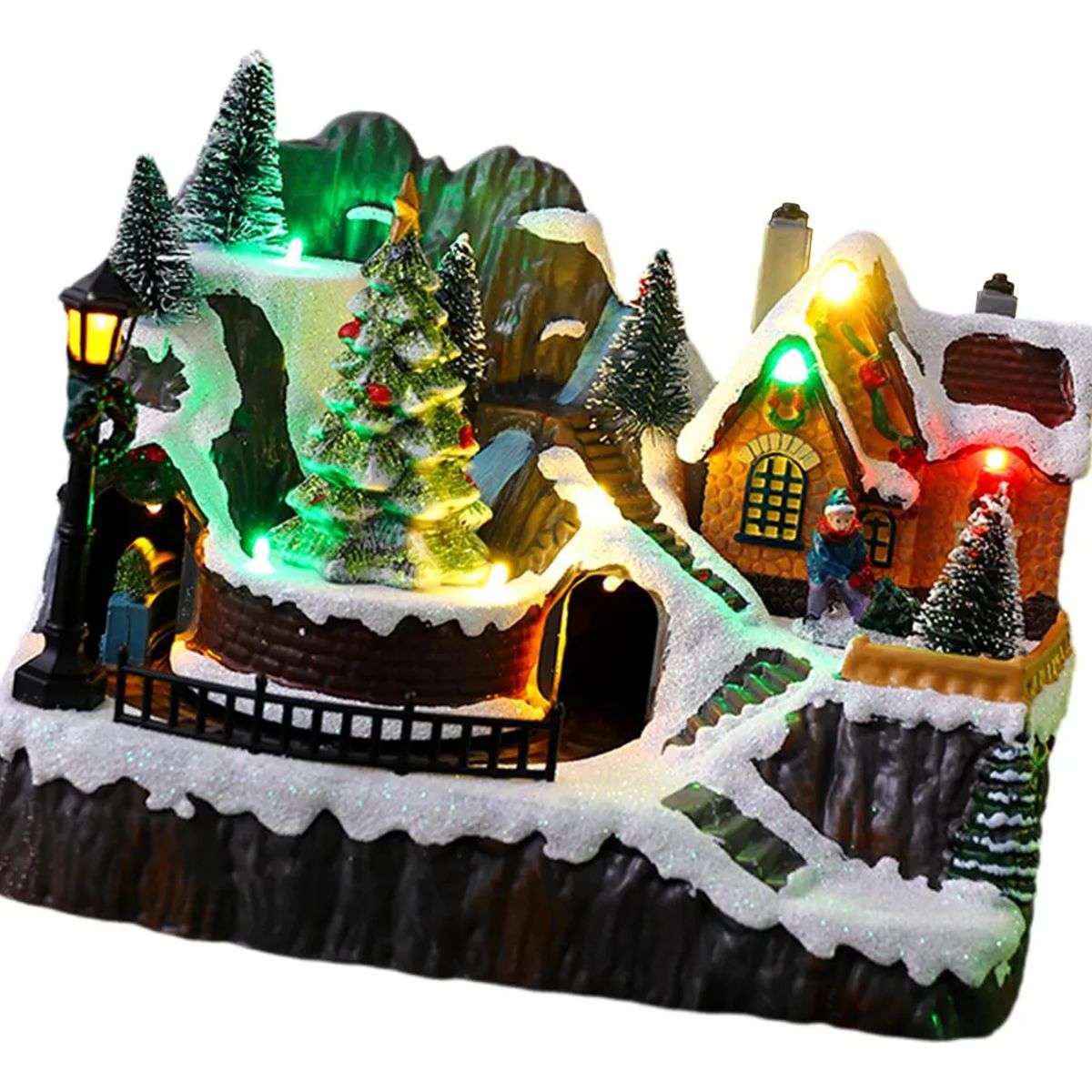 MOVI - ADORNO NAVIDEÑO MUSICAL CON LUZ Y MOVIMIENTO