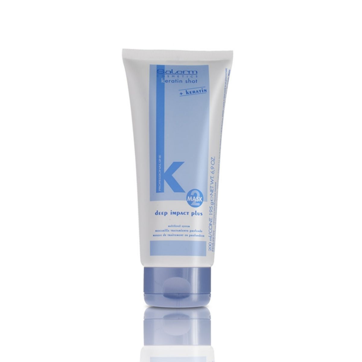 SALERM - Salerm Keratin Shot Mascarilla Deep Impact Plus Mask 200ml