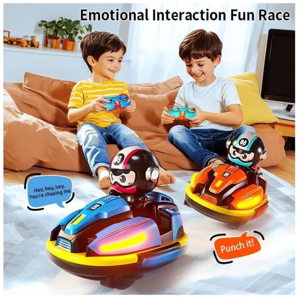 JUGUETERIA - Auto de Choque RC Control Remoto con Eyector y Función HumoVapor  Juguete Anti-Colisión