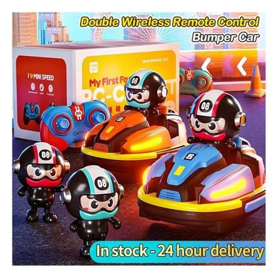 Imagen 2 del producto Auto de Choque RC Control Remoto con Eyector y Función HumoVapor Juguete Anti-Colisión