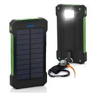 Cargador Portátil Solar Power Bank Gran Capacidad