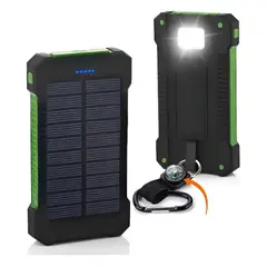 GENERICO - Cargador Portátil Solar Power Bank Gran Capacidad
