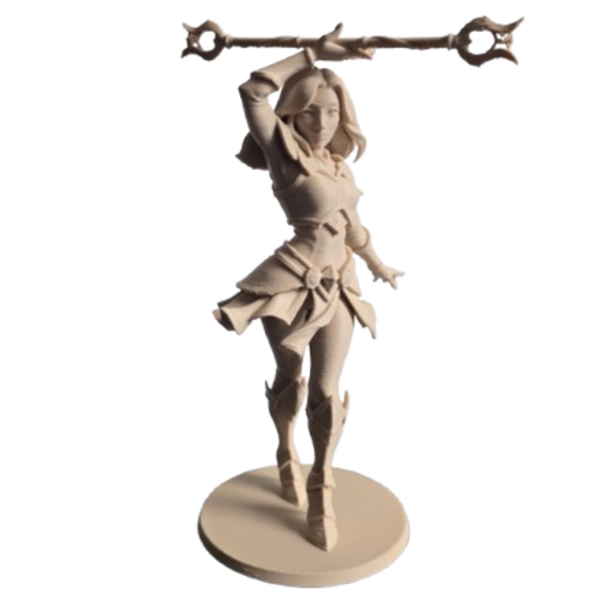 GENERICO - Figura Decorativa- Estatua de Lux League Of Legends