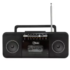MLAB - Radio AM FM BT Mp3 Bluetooth Con Cassette CF-28 Old Time 1980S