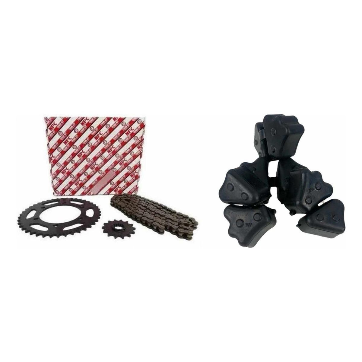 GENERICO - Kit De Transmision Honda Shadow 150 + Damper Japones