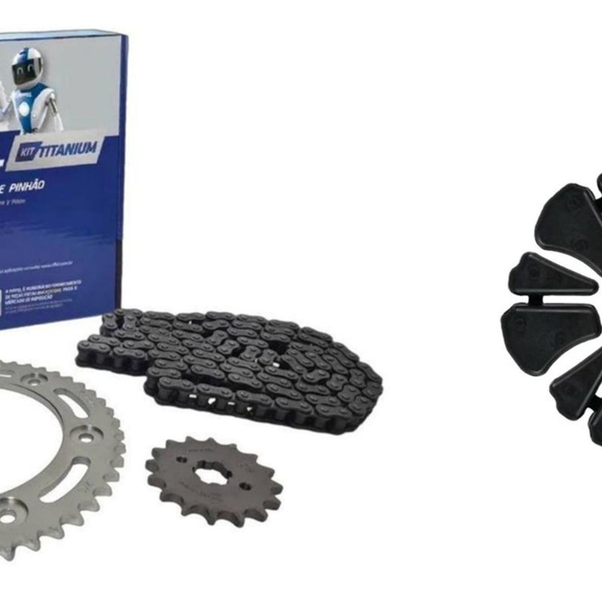 GENERICO - Kit De Transmision Pulsar Ns 200 / Rs 200 + Damper Original