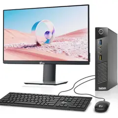 LENOVO - PC tiny Core i5 4ta Gen 16GB - 1TB SSD - Monitor 22