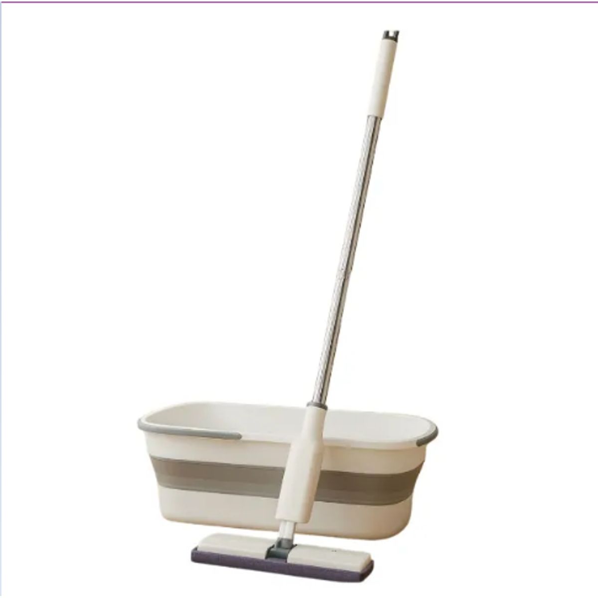 GENERICO - Mopa De Esponja Trapeador Con Cubeta Plegable