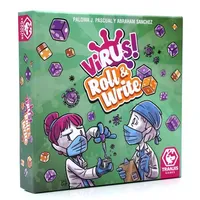 Virus 4 Roll & Write El Juego Infeccioso de Cartas en Español