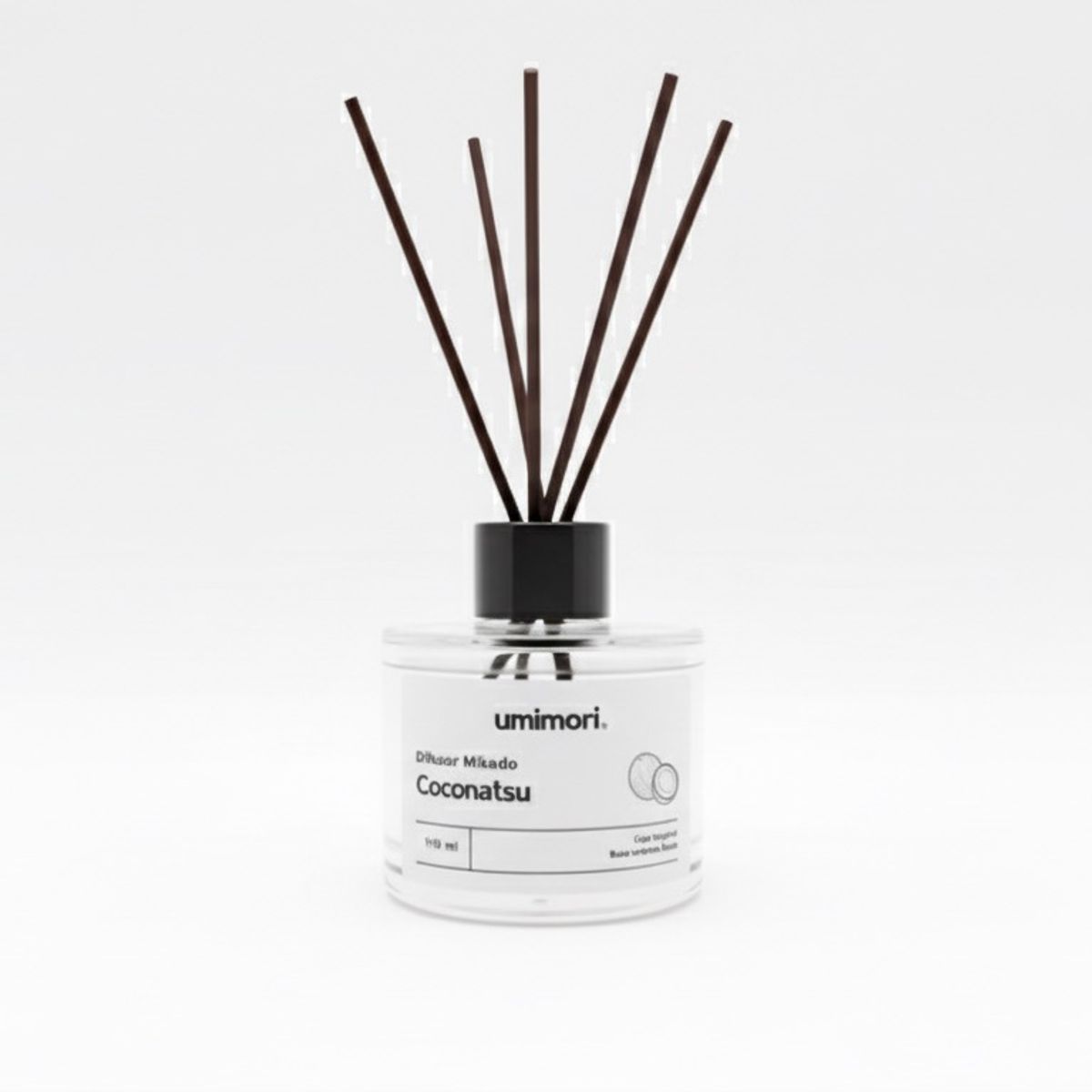 GENERICO - Difusor de Aromas con Varillas Coconatsu - Coco Tropical 110ml Umimori