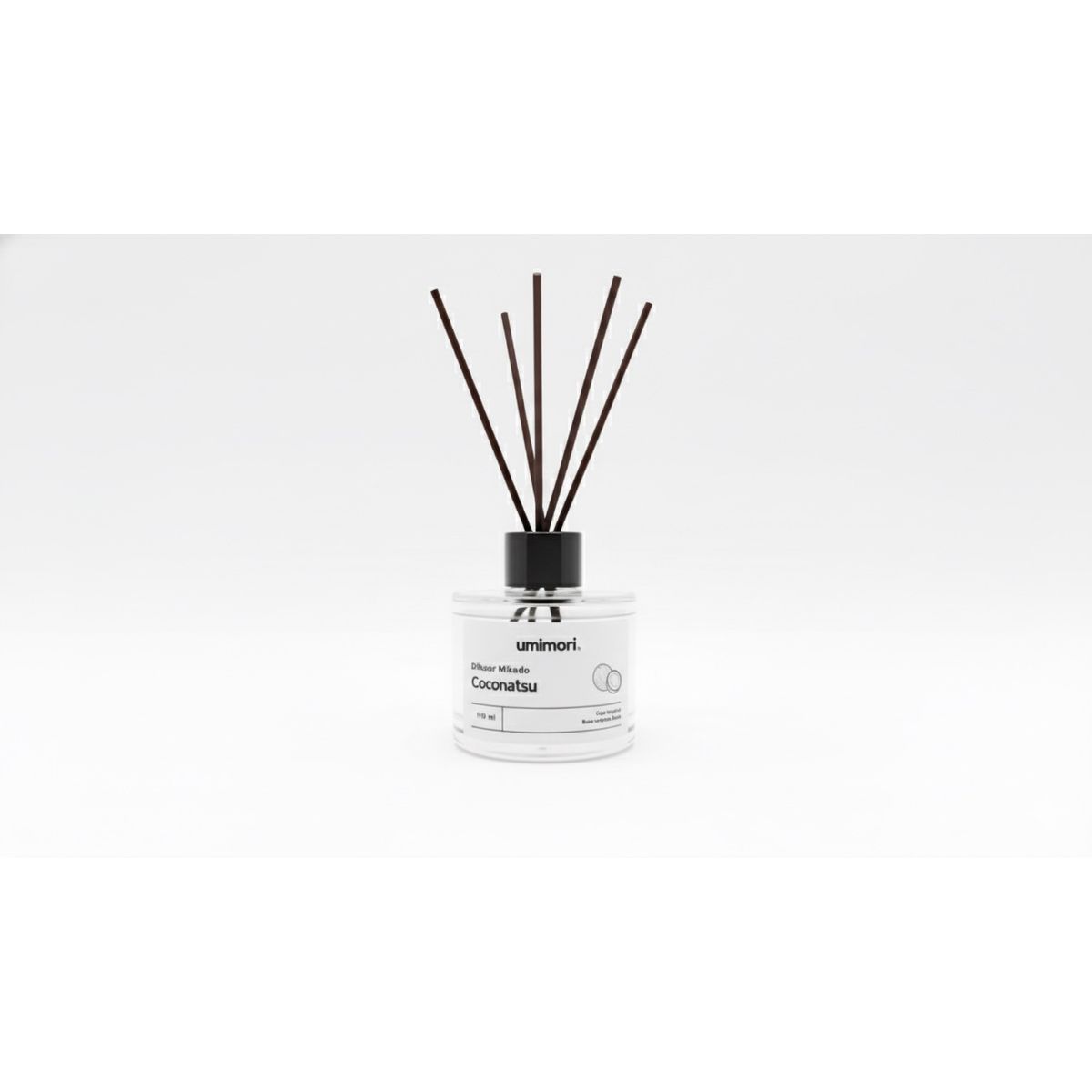 GENERICO - Difusor de Aromas con Varillas Coconatsu - Coco Tropical 110ml Umimori