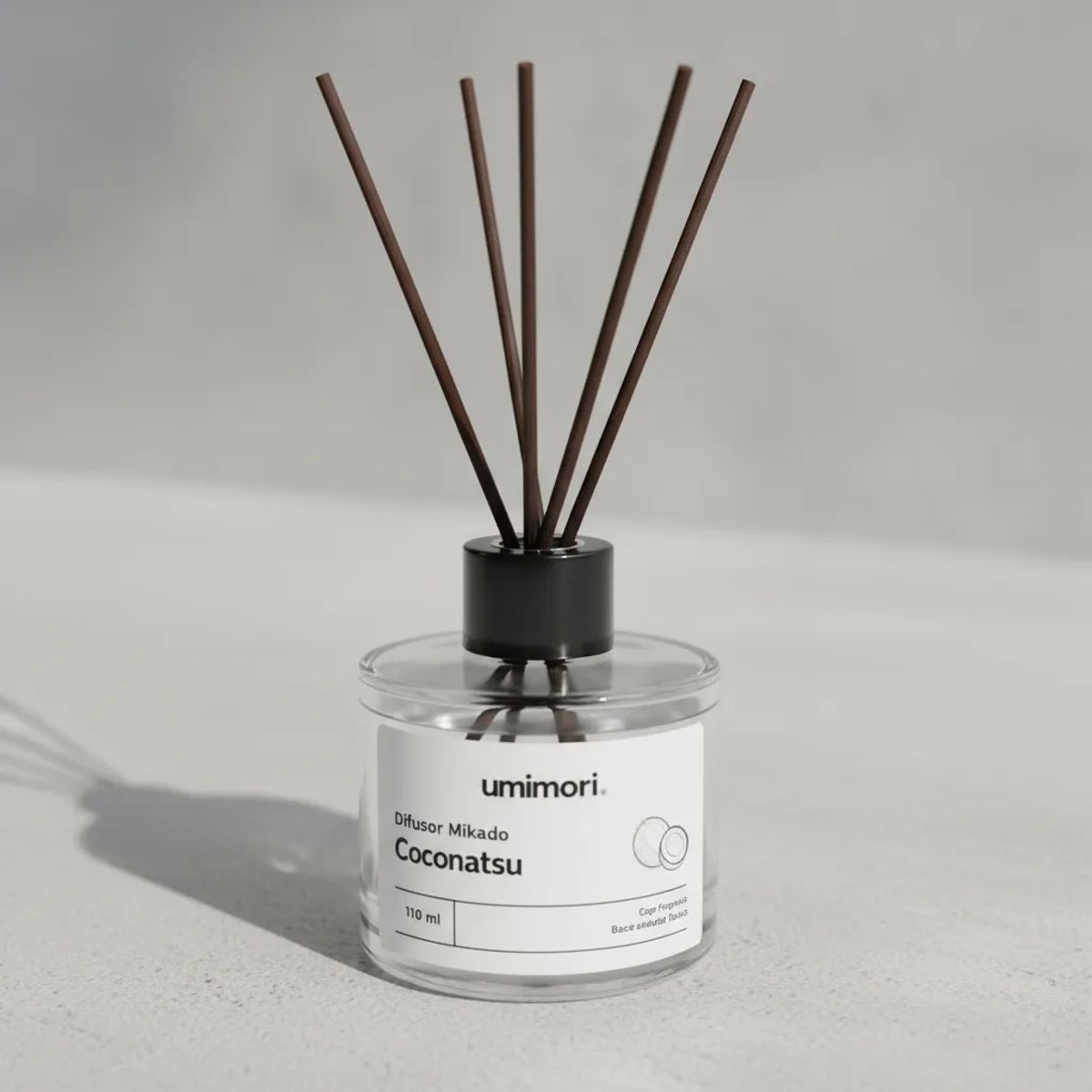 GENERICO - Difusor de Aromas con Varillas Coconatsu - Coco Tropical 110ml Umimori