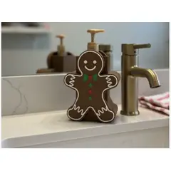 GENERICO - Soporte para jabón de jengibre de Navidad