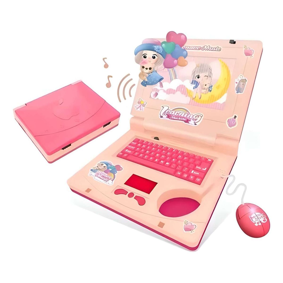 GENERICO - Portátil Mini Laptop De Aprendizaje infantil con música