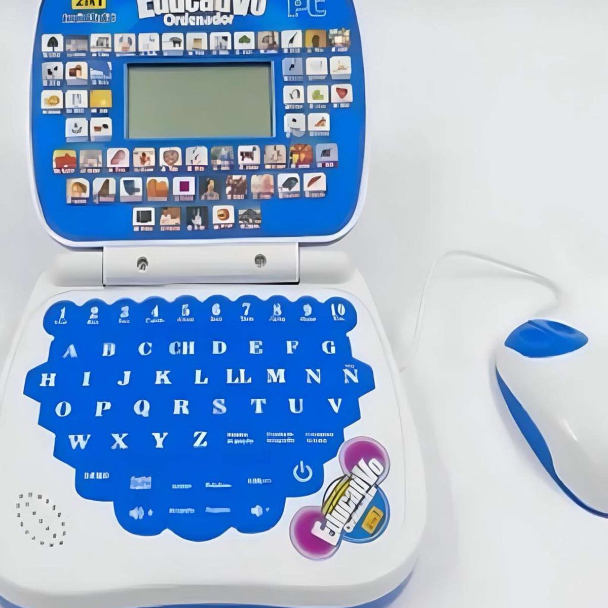 GENERICO - Mi primera mini laptop educativa bilingüe azul