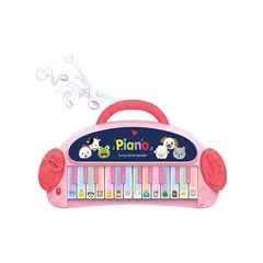 GENERICO - Mini piano con teclado instrumento musical multifunción
