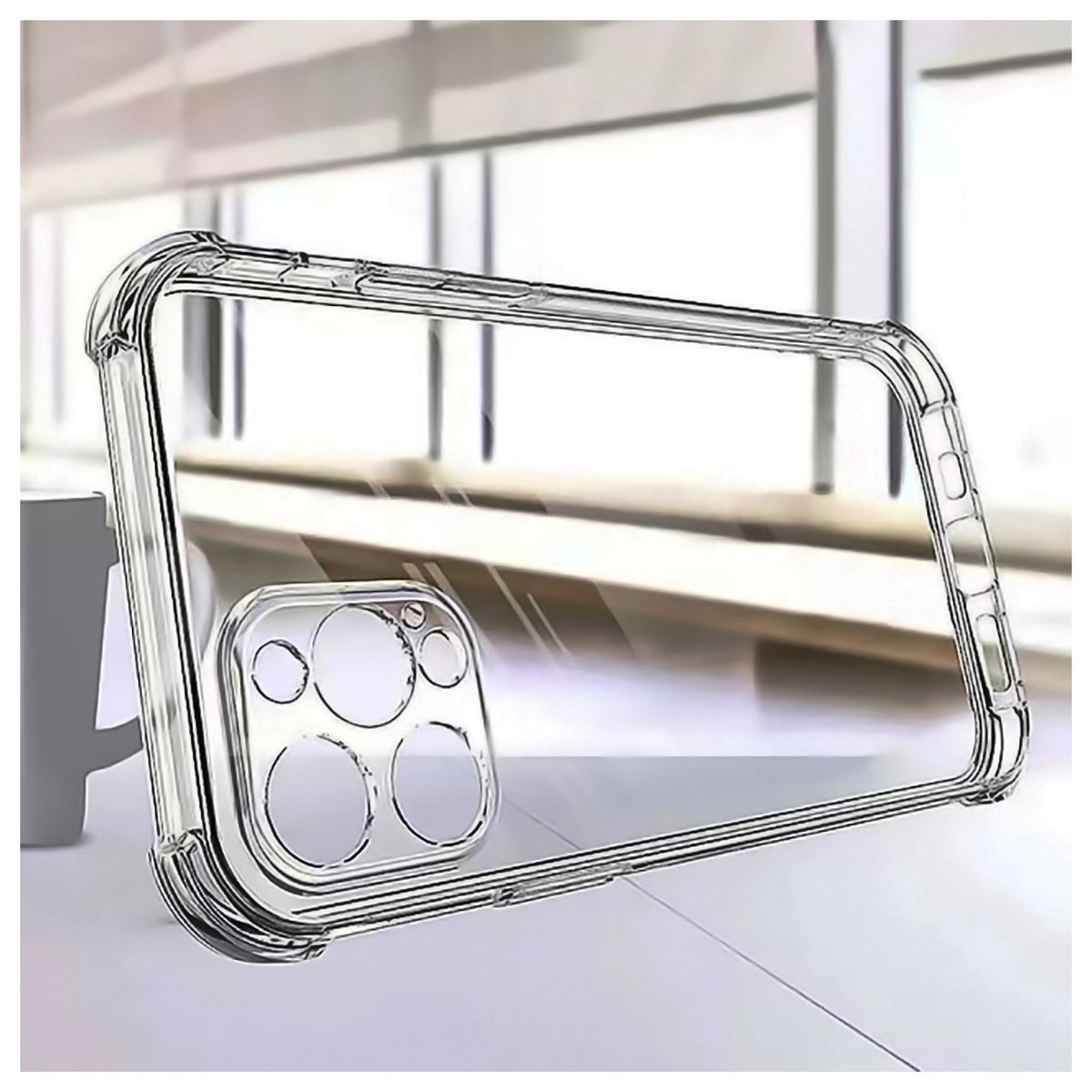 BELKRA - Carcasa Para iPhone 11 Pro Max Pack X 3 Anti Golpe Reforzada