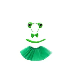GENERICO - DISFRAZ DE ANIMALES CON TUTU JUVENIL 40CM LARGO RANA