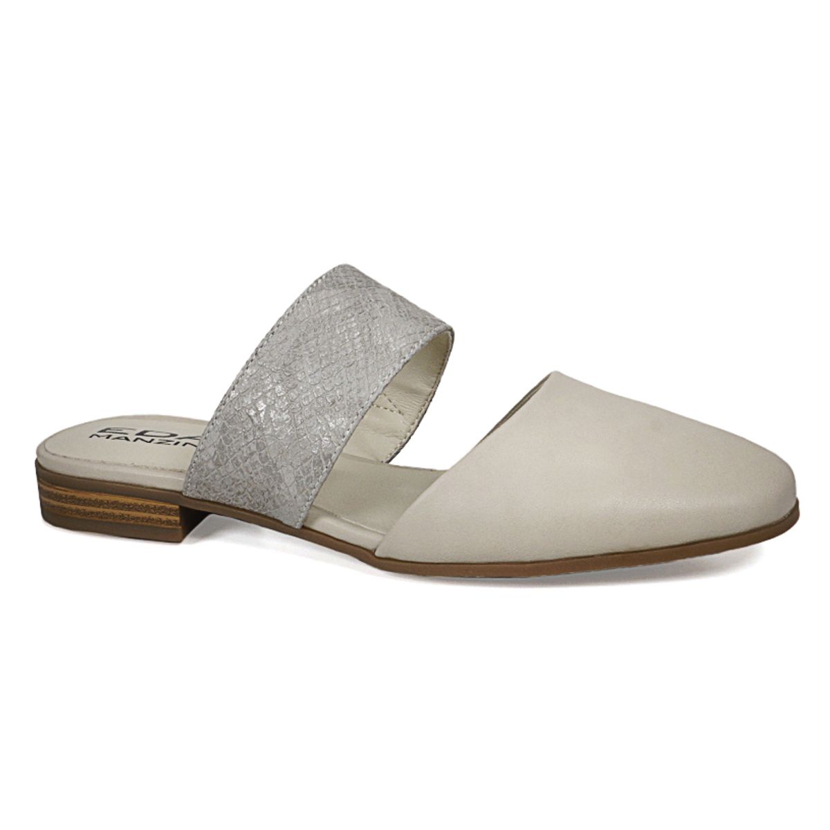 EDA MANZINI - Zapato Soka Plateado EDA MANZINI