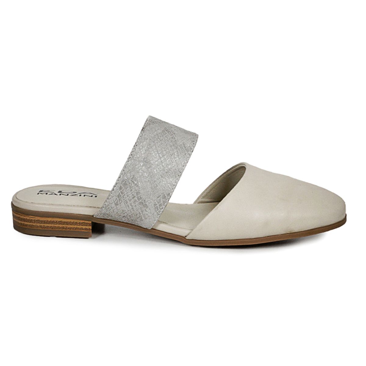 EDA MANZINI - Zapato Soka Plateado EDA MANZINI