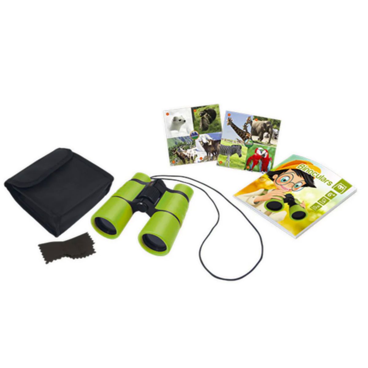TOTTO - Binoculares Eureka Juguete Para Niños Verde