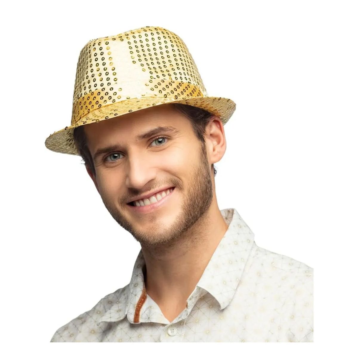 GENERICO - Gorro Sombrero Lentejuelas Sombrero Fiestas Cosplay Disfraz