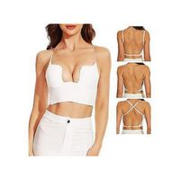 Sosten Sujetador Levanta Busto Push Up Escote Profundo Multiuso CopaB