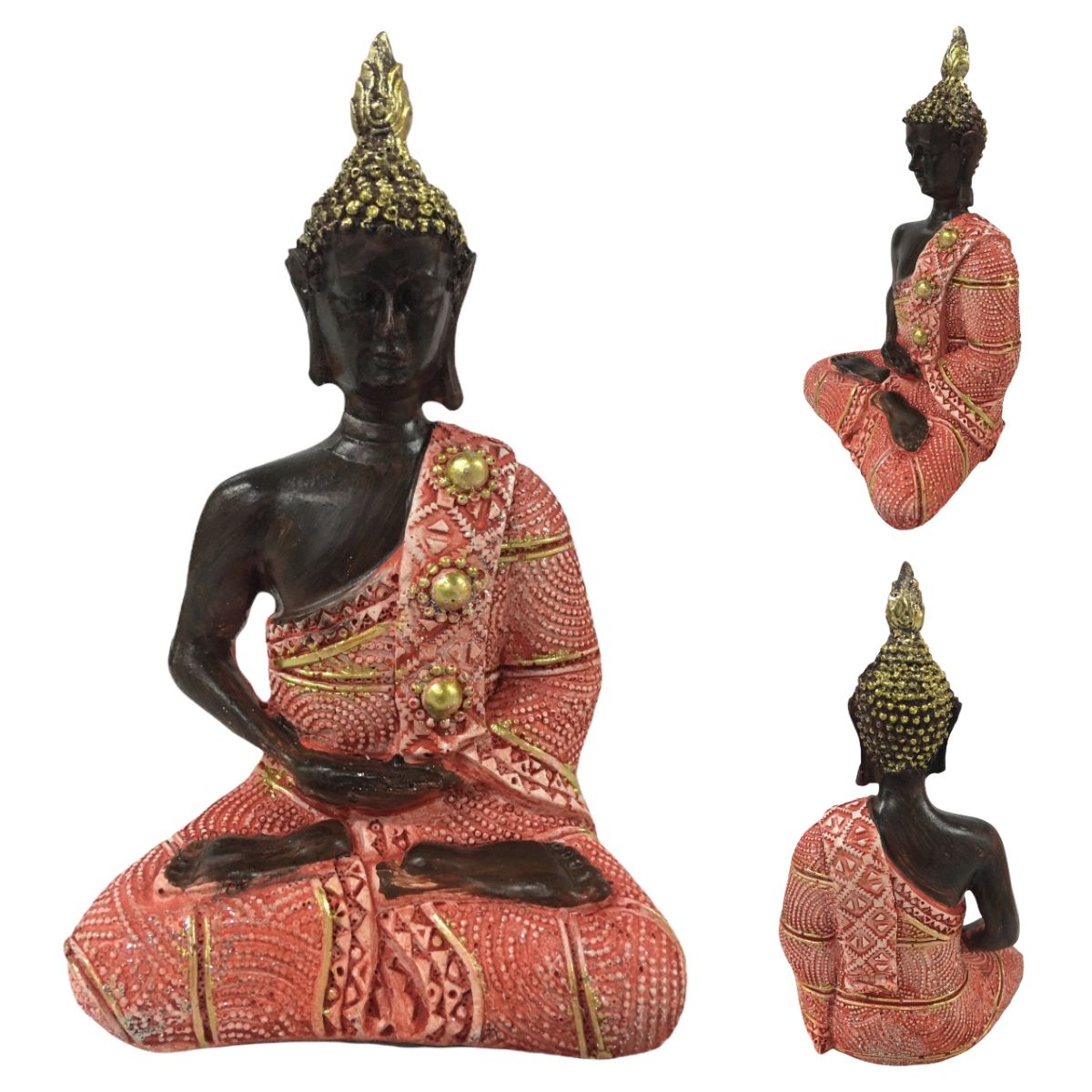 GENERICO - Figura Estatua Buda En Estado De Meditación