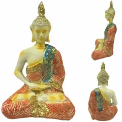 GENERICO - Figura Estatua Buda En Estado De Meditación