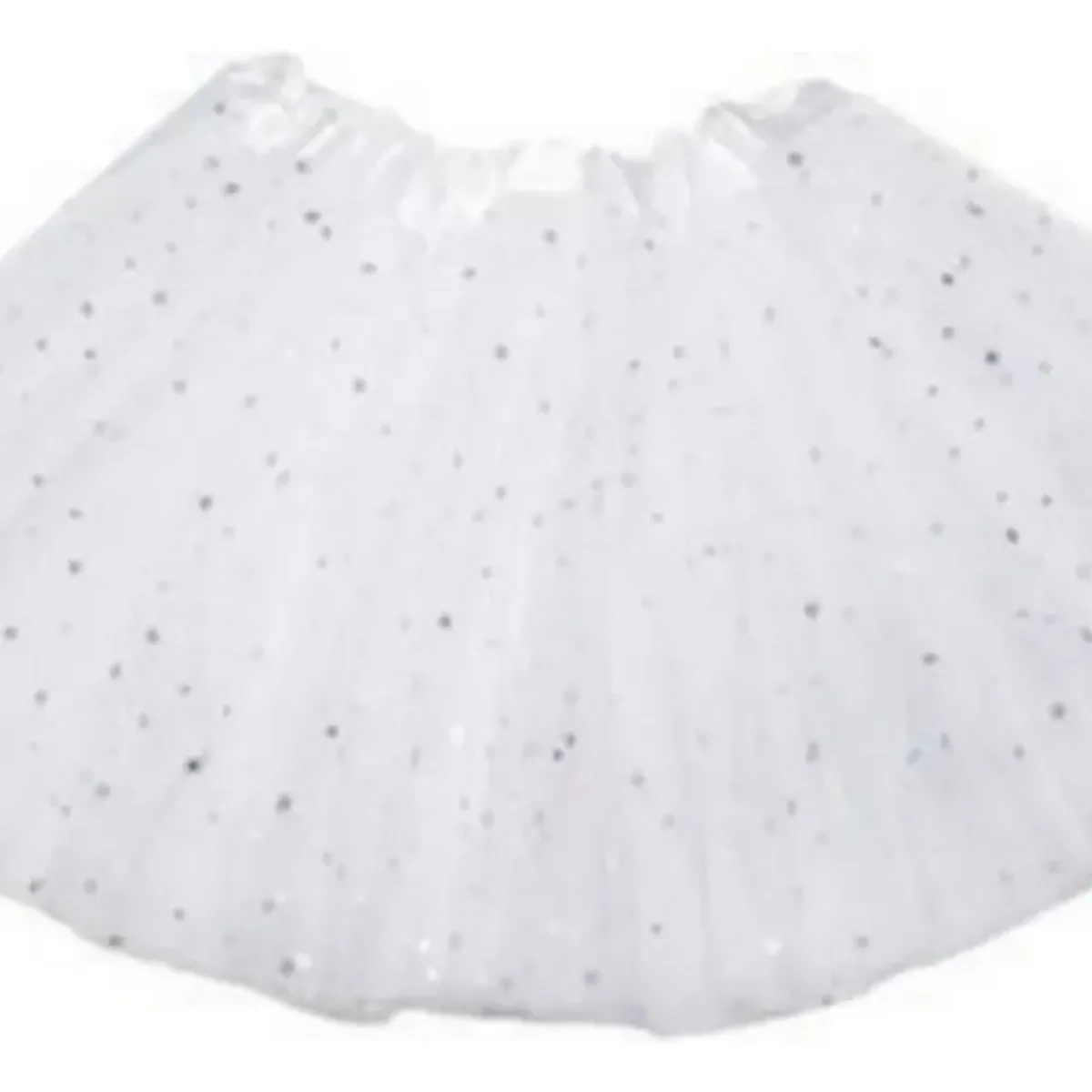 GENERICO - DISFRAZ DE ANGEL CON TUTU NIÑA 30CM LARGO