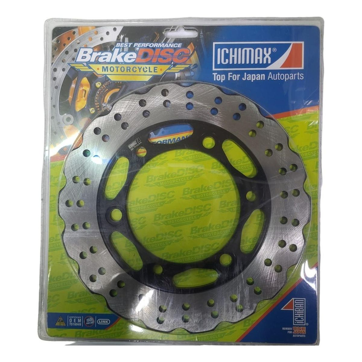GENERICO - Disco Freno Trasero Para Kawasaki Ninja 250 - 300 Japones