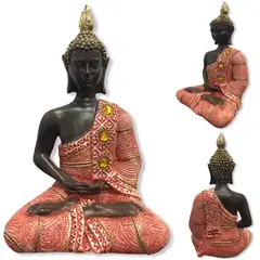GENERICO - Figura Estatua Buda En Estado De Meditación