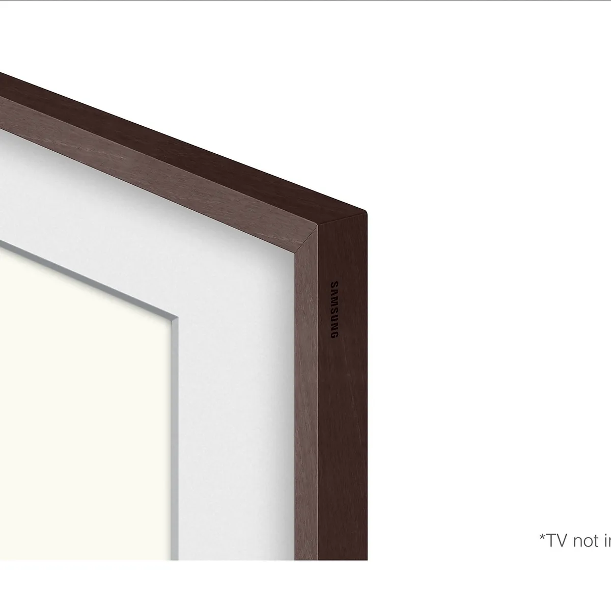 SAMSUNG - Marco Magnético TV Samsung The Frame 50" Madera Oscura