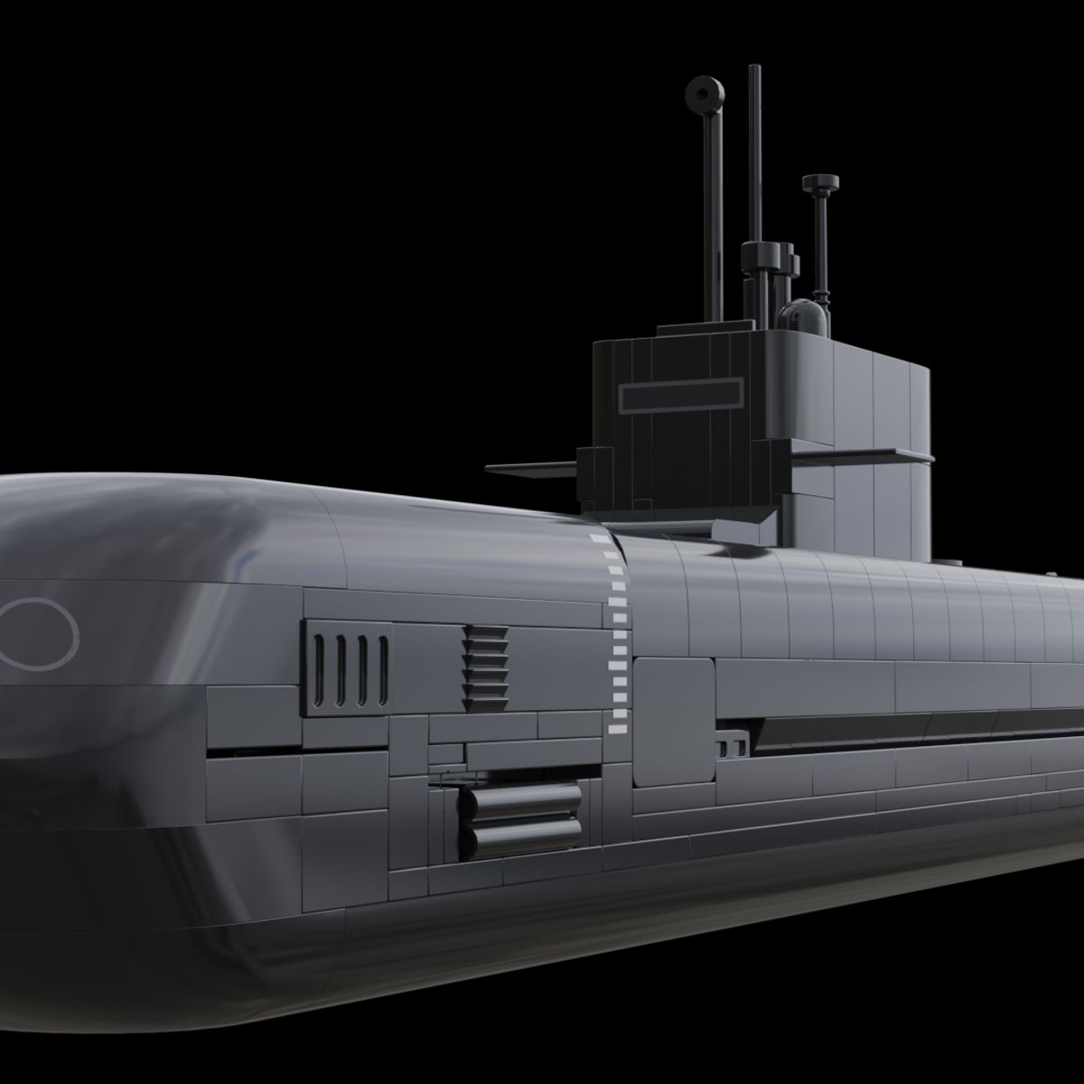 GENERICO - Submarino S80 Armable Original Tente
