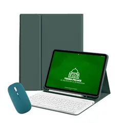 TECNOPALACE - Fundas Con Teclado B y Mouse Para Galaxy Tab S7-S8 - Incluye letra Ñ