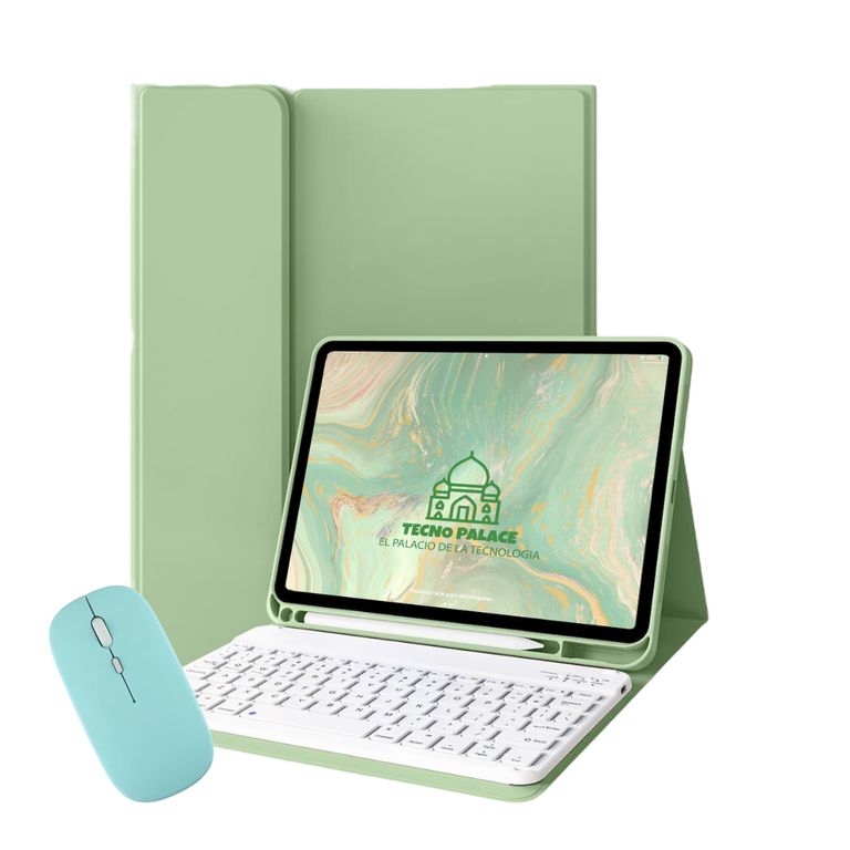 Fundas Con Teclado B y Mouse Para Galaxy Tab A8 - Incluye letra N