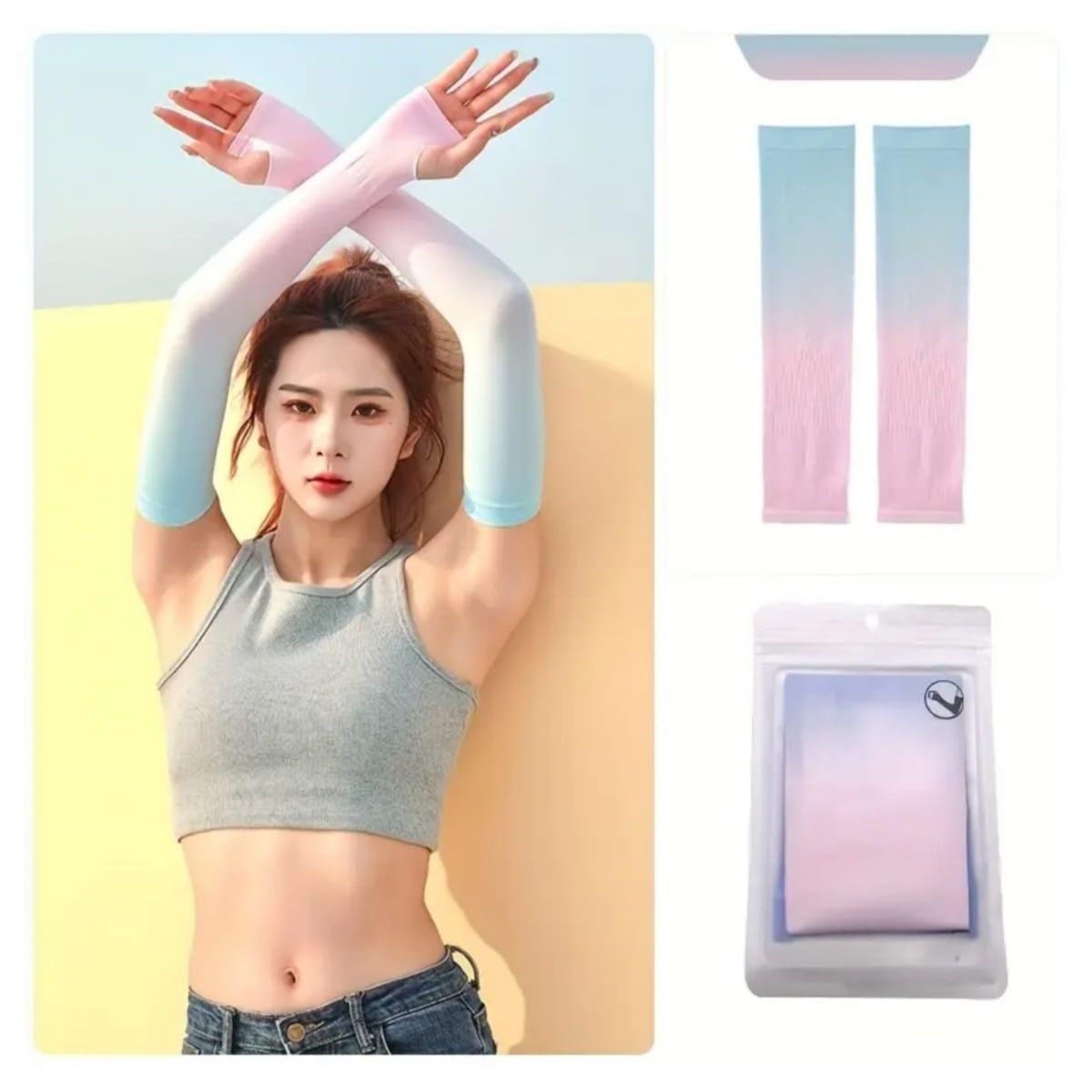 OMAS - Manga Protección Filtro UV UPF 50+ Degrade