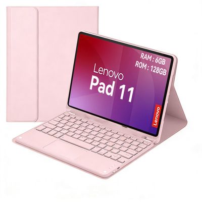 Imagen 2 del producto Tablet Pad 11 2025 6+128GB 11"" WIFI 2.5K-Gris+Teclado Rosa+Lápiz táctil