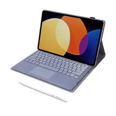 LENOVO - Tablet Pad 11 2025 8+128GB 11" WIFI 2.5K-Gris+Teclado Púrpura+Lápiz táctil