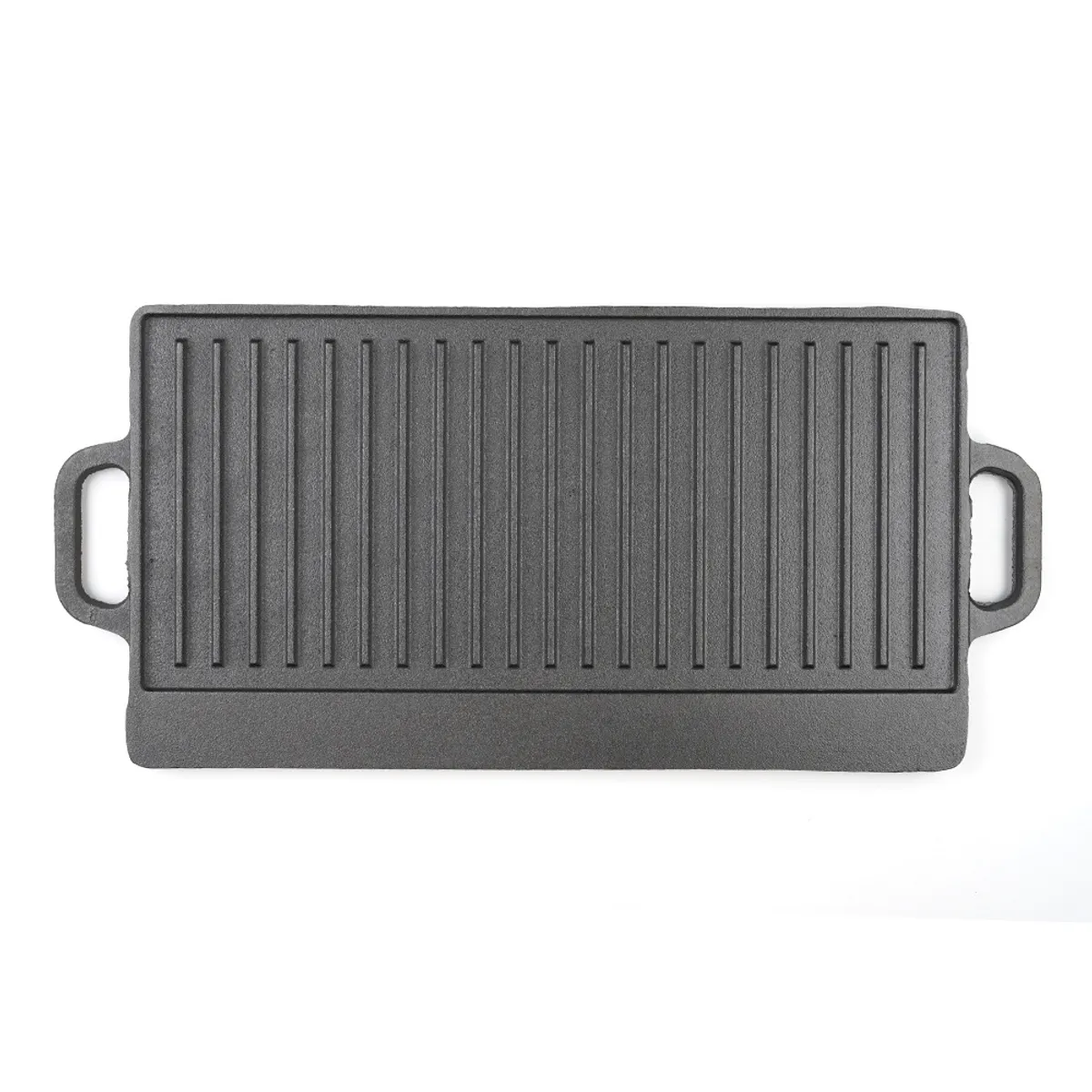UMEXUS - 2 En 1 Sarten Churrasquera Reversible Hierro Fundido 50x23cm