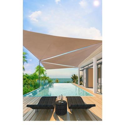 Imagen 2 del producto X2 Toldos Plegables Lona Toldo Triangular 3Mx3M