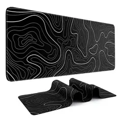 KUANGYE - Alfombra Xl Mouse Pad Antideslizante 100% Diseño 80x30cm