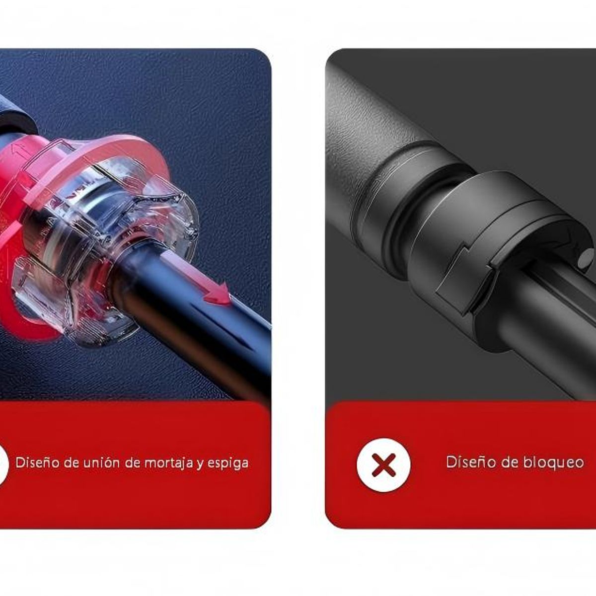 UMEXUS - Barra de Dominadas para Puerta SIN Taladros 65CM-100CM, Soporta 1000kg