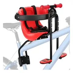 UMEXUS - Silla Frontal De Bicicleta Para Niños Y Bebes - 40kg Rojo