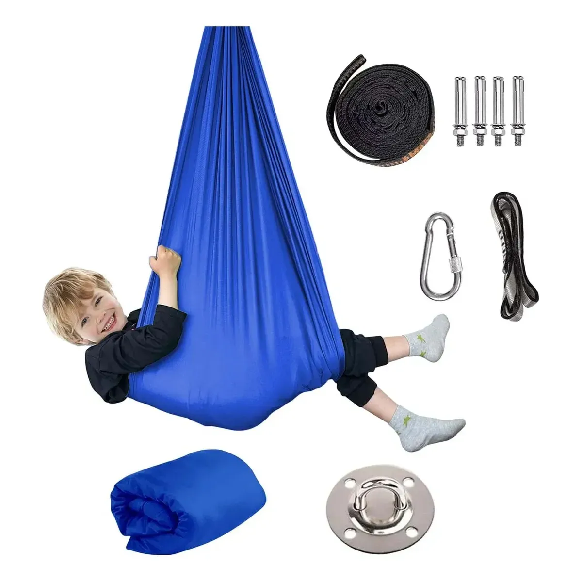 KUANGYE - Columpio Elástico Sensorial Para Niños Interiores Exteriores