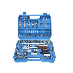 COZYNOOK - Caja Herramientas Dados 108 Piezas Acero Carbono 1/2 1/4