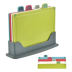 UMEXUS - Tabla de pica con pestañas Para Cocina 4 unidades