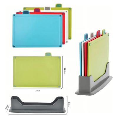 Imagen 2 del producto Tabla de pica con pestañas Para Cocina 4 unidades