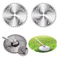 Pack 2 Disco Sierra Corte Para Desbrozadora 40 Dientes