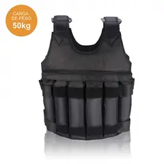 UMEXUS - 50 kg de peso de carga ajustable Chaleco ponderado Chaleco